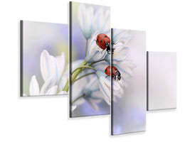 modern-4-piece-canvas-print-ladybirds