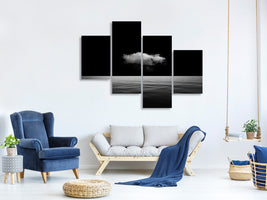 modern-4-piece-canvas-print-lonely-cloud