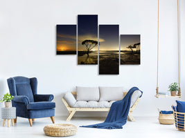 modern-4-piece-canvas-print-moonrise