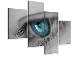 modern-4-piece-canvas-print-music-in-her-eyes