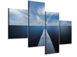 modern-4-piece-canvas-print-on-the-edge-of-the-world