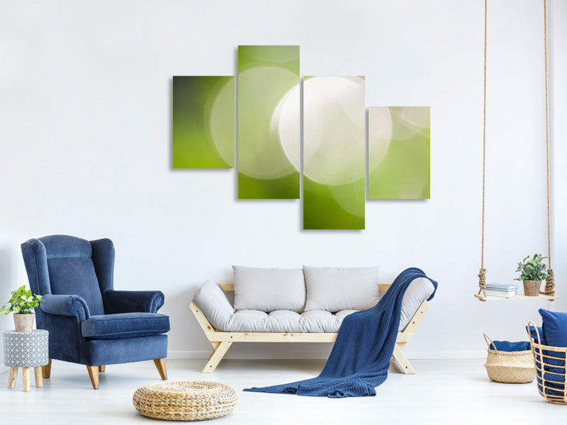 modern-4-piece-canvas-print-reflections-balls