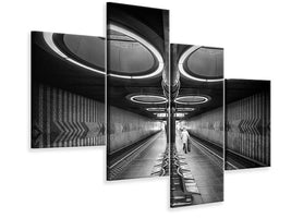 modern-4-piece-canvas-print-retro-metro