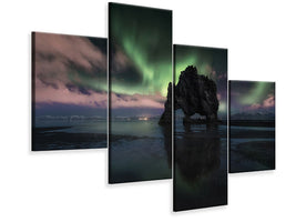 modern-4-piece-canvas-print-rhino-iii