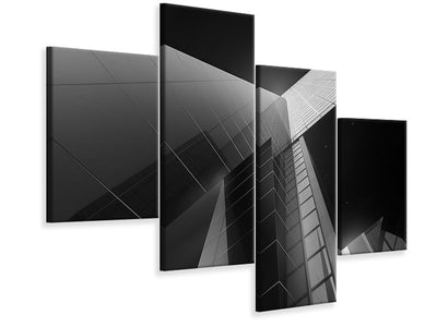 modern-4-piece-canvas-print-rotterblack