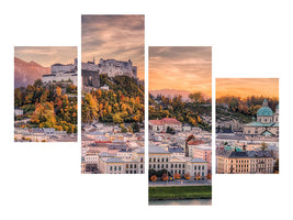 modern-4-piece-canvas-print-salzburg-in-fall-colors