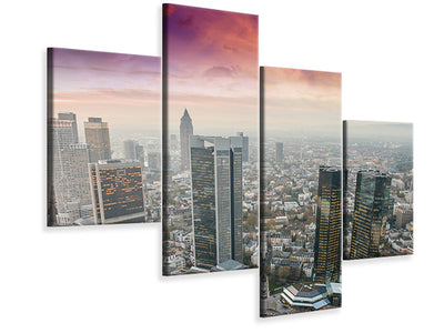 modern-4-piece-canvas-print-skyline-penthouse-in-new-york