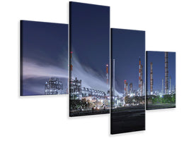 modern-4-piece-canvas-print-smoke-exhaust