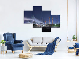 modern-4-piece-canvas-print-smoke-exhaust