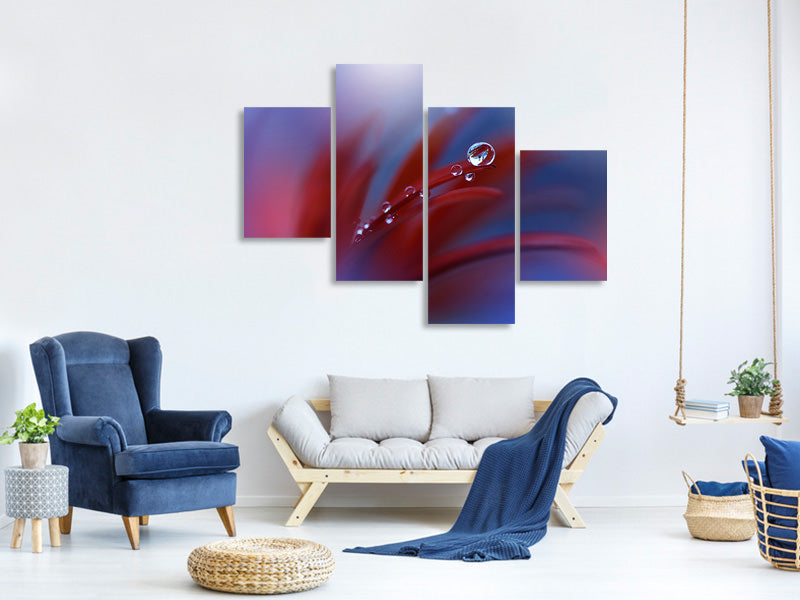 modern-4-piece-canvas-print-strange-feelings