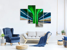 modern-4-piece-canvas-print-subway-forest