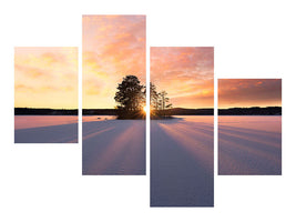 modern-4-piece-canvas-print-sun-kissed