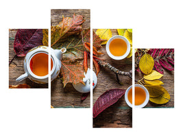 modern-4-piece-canvas-print-tea-of-september