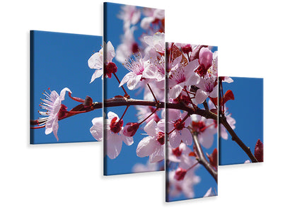 modern-4-piece-canvas-print-the-almond-blossom