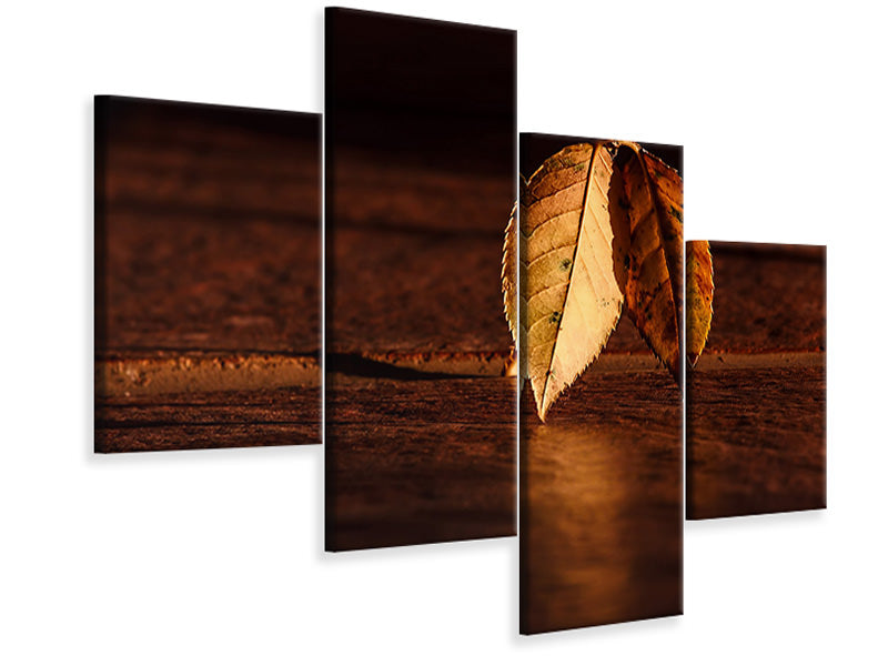 modern-4-piece-canvas-print-the-leaf