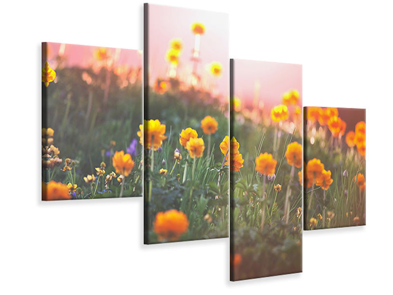 modern-4-piece-canvas-print-the-mountain-meadow