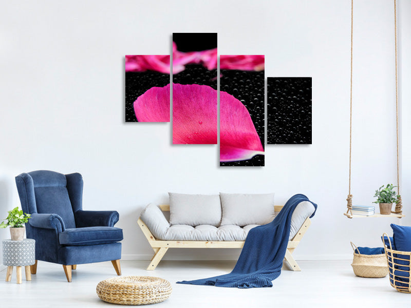 modern-4-piece-canvas-print-the-petals