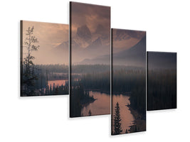 modern-4-piece-canvas-print-the-revenant