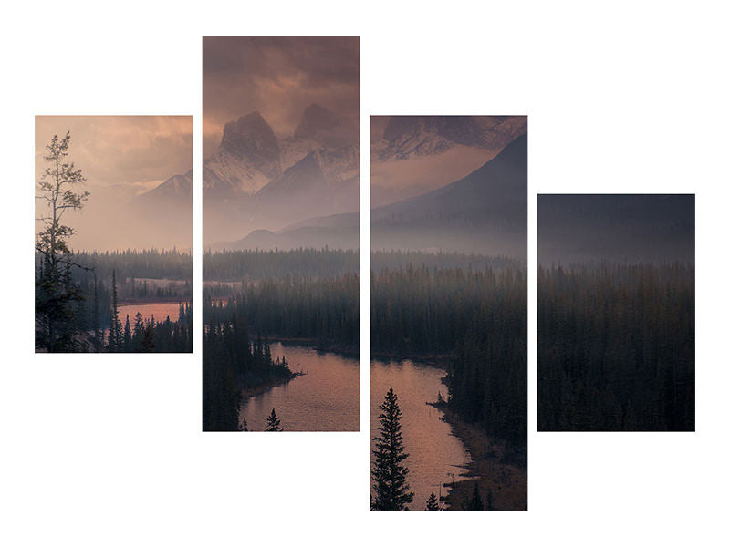 modern-4-piece-canvas-print-the-revenant