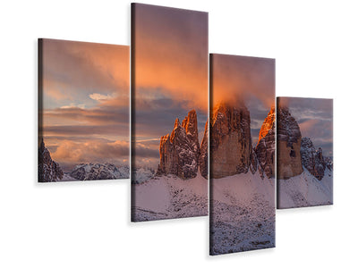 modern-4-piece-canvas-print-the-story-of-the-one-sunrise