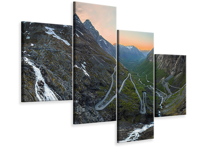 modern-4-piece-canvas-print-trollstigen