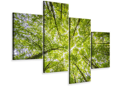 modern-4-piece-canvas-print-under-the-treetops