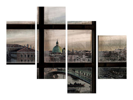 modern-4-piece-canvas-print-venice-window