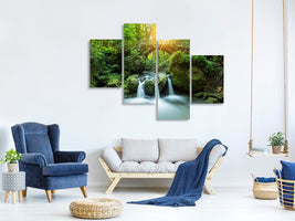 modern-4-piece-canvas-print-water-reflection