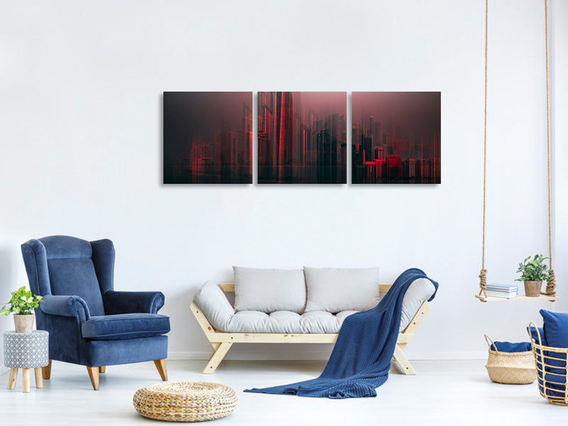 panoramic-3-piece-canvas-print-abu-dhabi-skyline