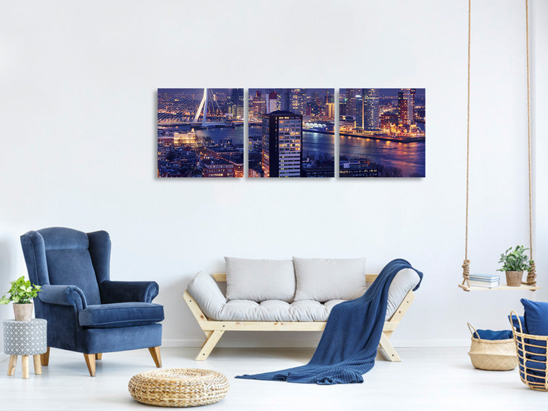 panoramic-3-piece-canvas-print-big-rotterdam-ii