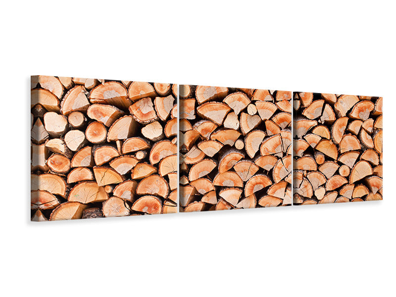 panoramic-3-piece-canvas-print-birch-stack