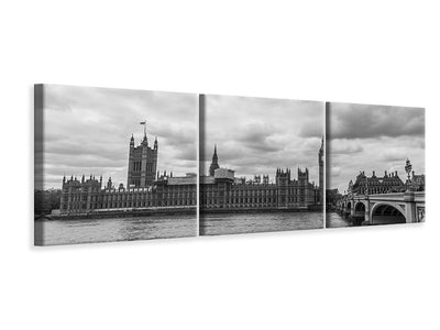 panoramic-3-piece-canvas-print-clouds-over-london