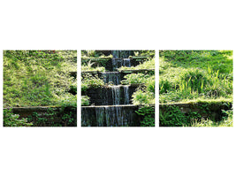 panoramic-3-piece-canvas-print-design-waterfall