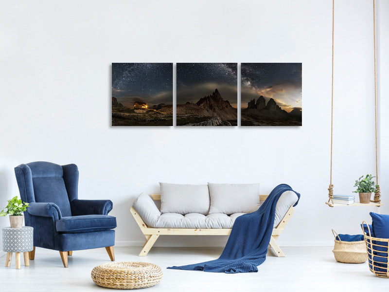 panoramic-3-piece-canvas-print-galaxy-dolomites