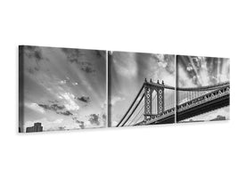 panoramic-3-piece-canvas-print-manhattan-bridge