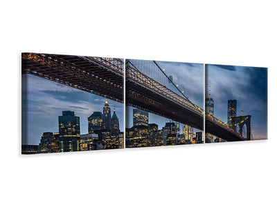 panoramic-3-piece-canvas-print-manhattan-from-dumbo