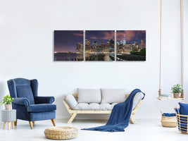 panoramic-3-piece-canvas-print-new-york-city-at-night