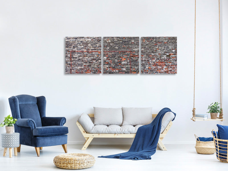 panoramic-3-piece-canvas-print-old-bricks