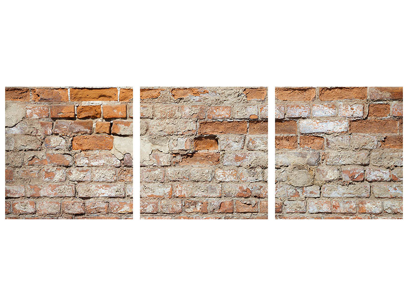 panoramic-3-piece-canvas-print-old-wailing-wall