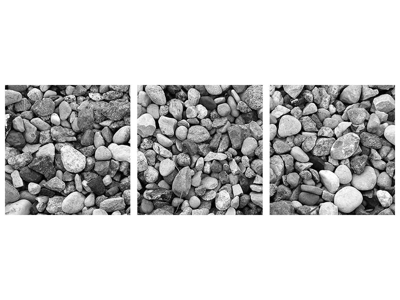 panoramic-3-piece-canvas-print-pebble-wall