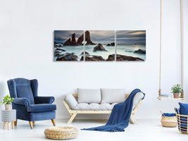 panoramic-3-piece-canvas-print-sea-arch-at-crohy-head