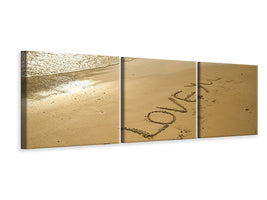 panoramic-3-piece-canvas-print-sign-in-the-sand