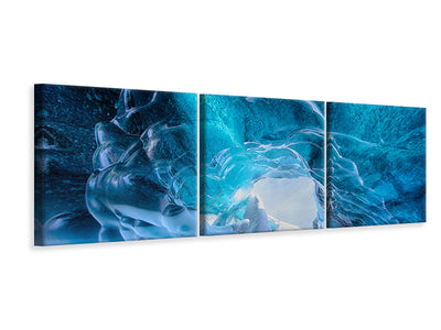 panoramic-3-piece-canvas-print-the-ice-cave