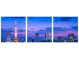 panoramic-3-piece-canvas-print-tokyo-night-view