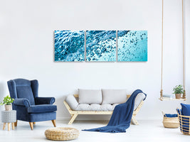 panoramic-3-piece-canvas-print-water-in-motion-ii