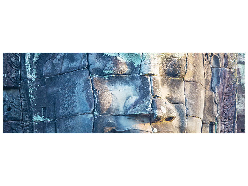 panoramic-canvas-print-buddha-in-rock