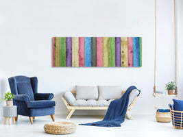 panoramic-canvas-print-colorful-wood