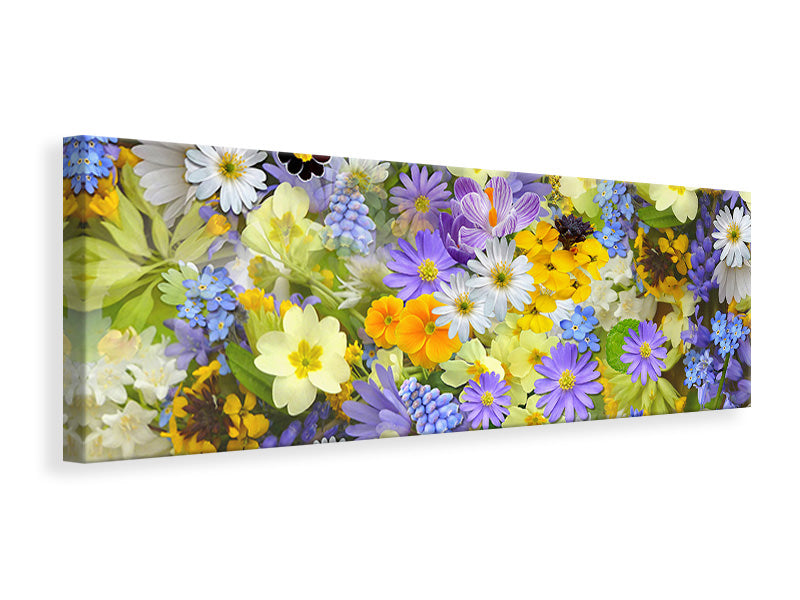 panoramic-canvas-print-fresh-spring-flowers