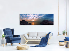 panoramic-canvas-print-moody-sunset-at-the-sea