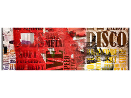 panoramic-canvas-print-music-text-in-grunge-style